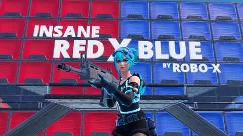 RED X BLUE by ROBÔ-X