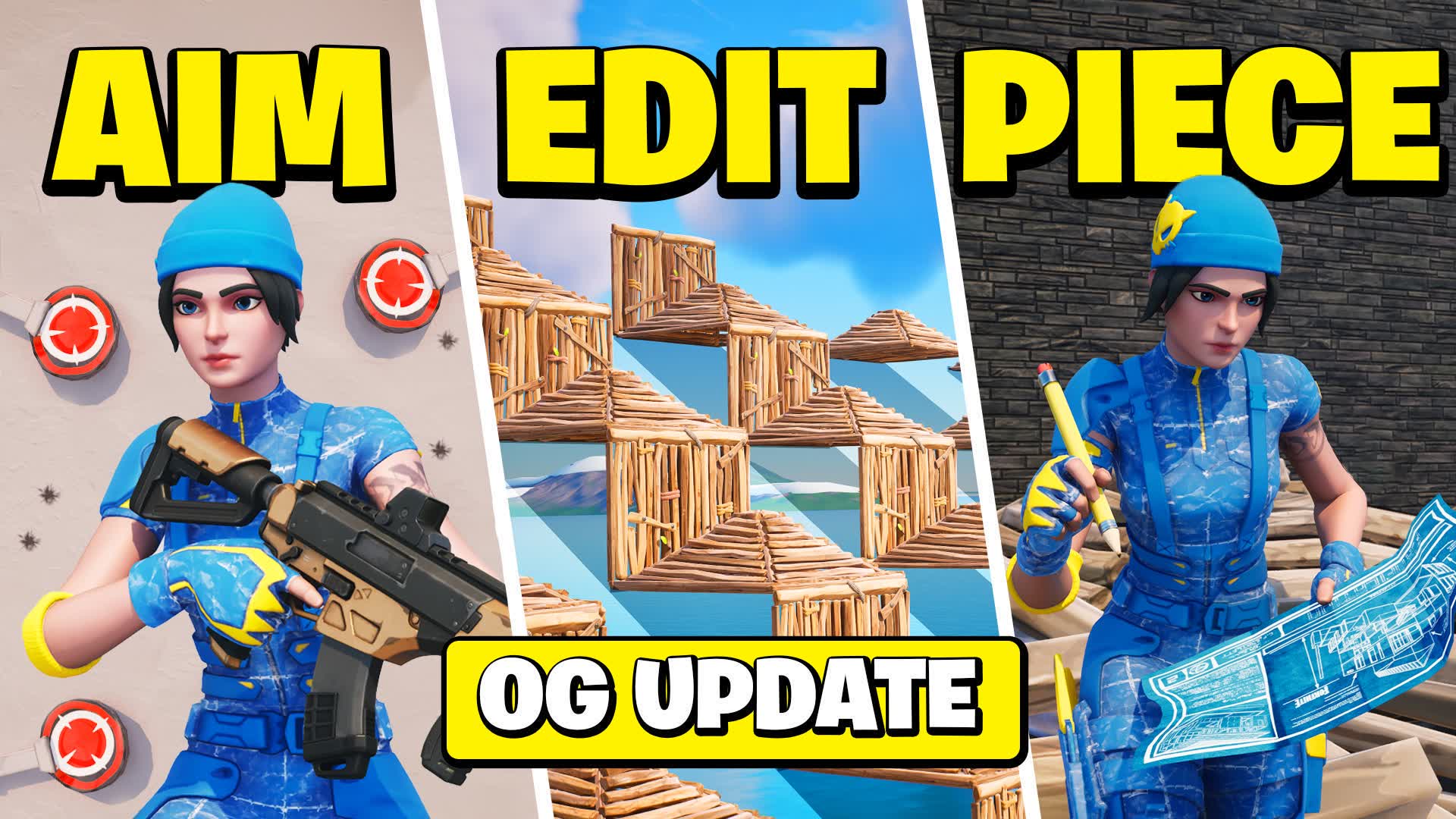 TRAINING MAP 🎯 AIM,EDIT,PIECE & 1V1