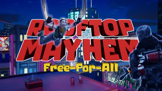 Rooftop Mayhem 🌃 - FFA - Zero Build