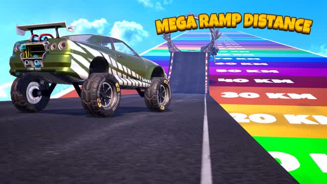 🎯 MEGA RAMP DISTANCE 🎯