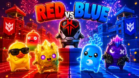 🔴 RED vs 🔵 BLUE Ultimate PvP