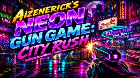 AizenErick’s Neon Gun Game: City Rush
