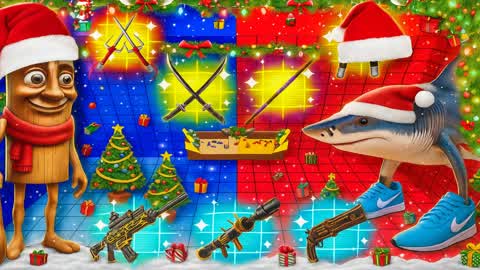 🎄🌟CHRISTMAS RED VS BLUE  PVP🌟🎄🔴🔵