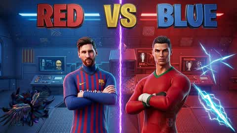⚽ RED MESSI VS BLUE CRISTIANO ⚽
