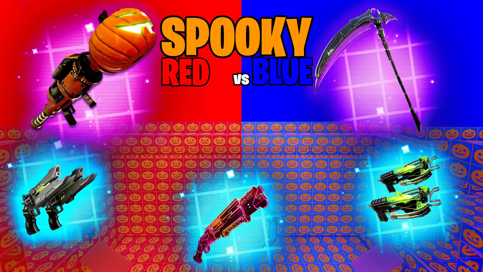 🕷️ SPOOKY RED vs BLUE 🎃 BATTLE 🔴🔵
