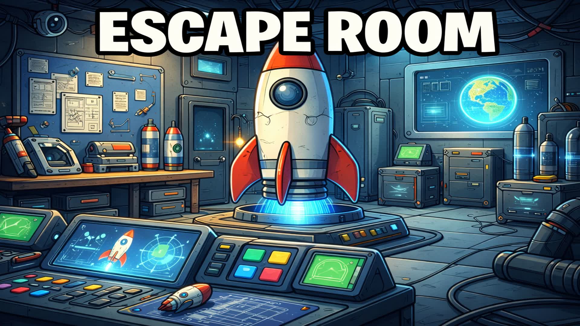 秘密の隠れ家から脱出