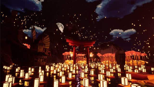Date Floating Lanterns valentine's day