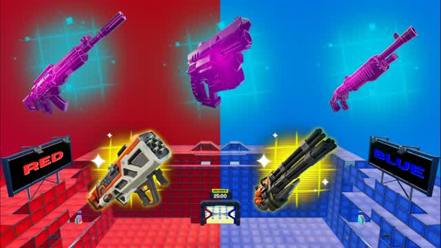 Summer Red Vs Blue đŽđ” All Weapon đ«