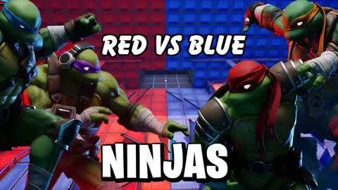 TMNT NINJAS RED VS BLUE