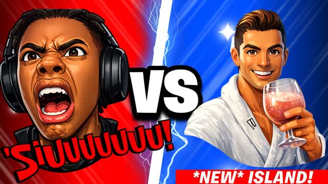 ISHOWSPEED / RONALDO RED VS BLUE 🔴🔵