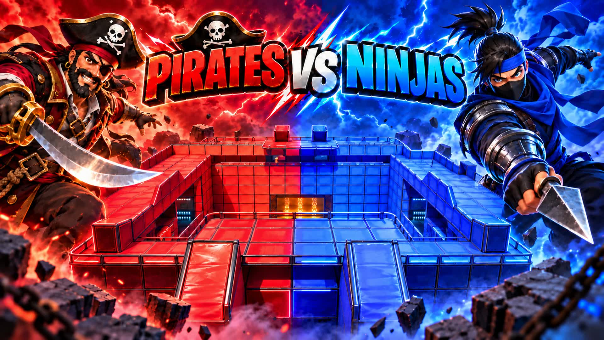 Pirates vs Ninjas