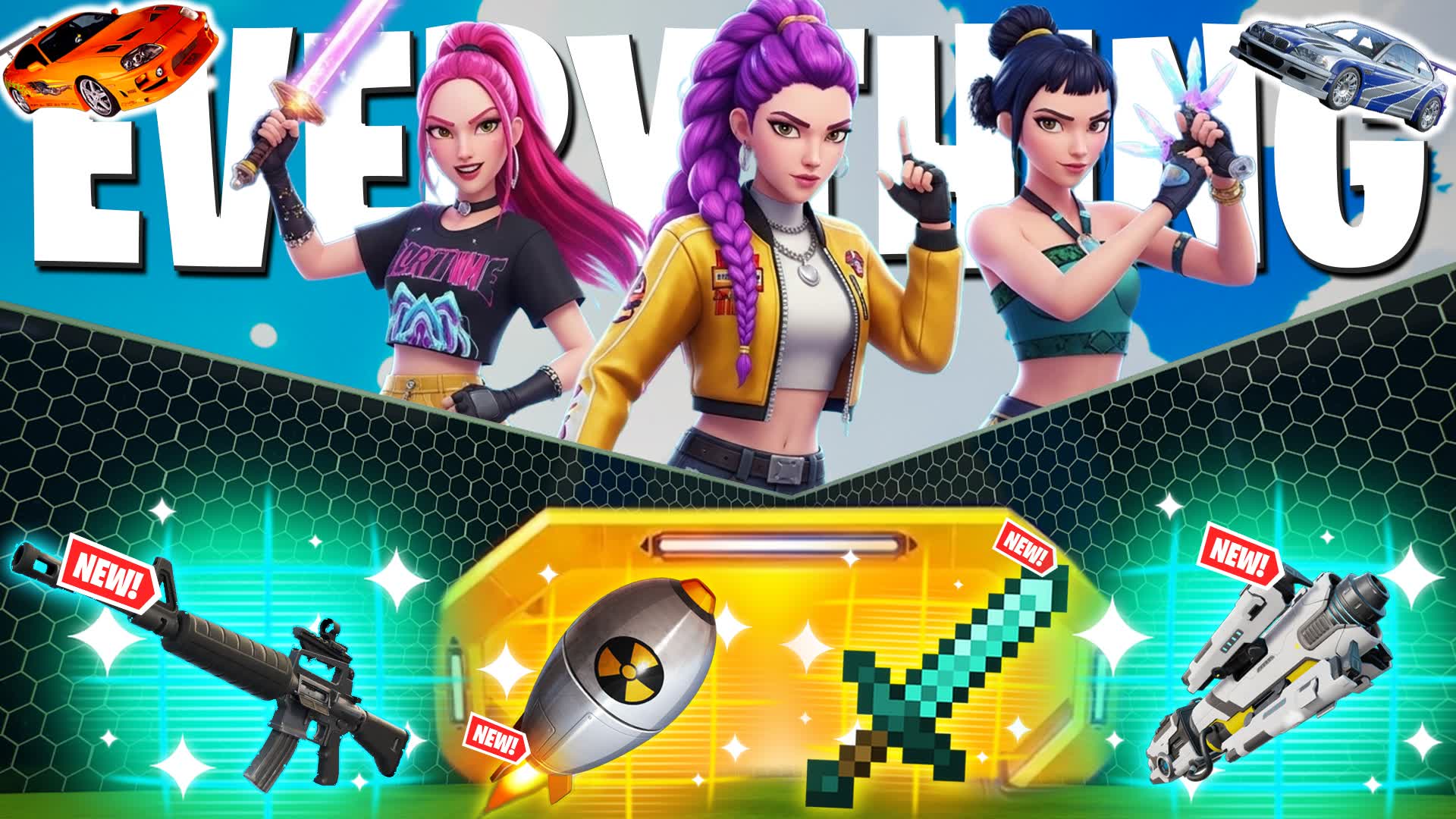 KPOP DEMON HUNTERS 1V1 - ALL GUNS