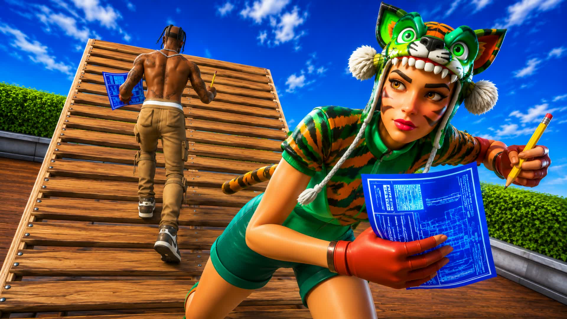 💥FERS 1V1 BUILD FIGHTS! 💥