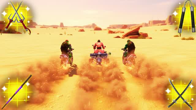 TMNT -MEGA DESERT ROAD