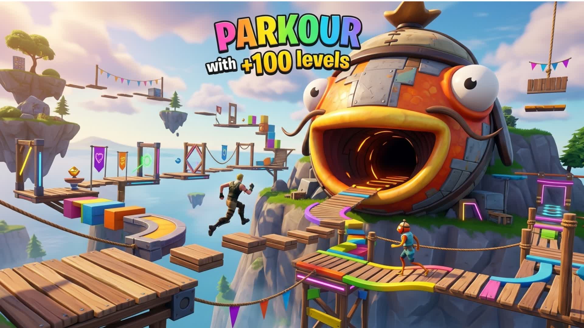 parkour 100+ level