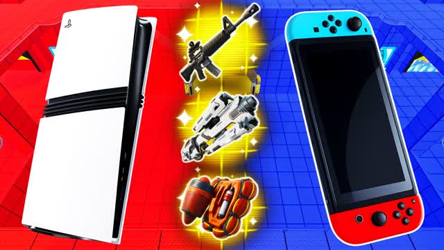 ULTRA SWITCH VS CONSOLE🔴🔵RED VS BLUE