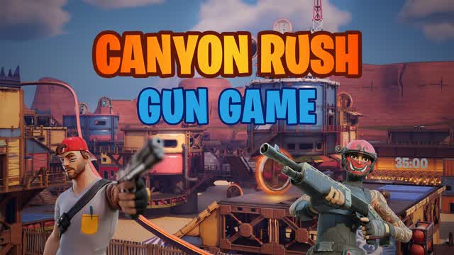 Canyon Rush Gun Game