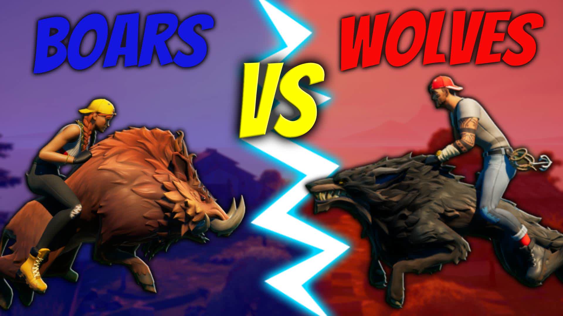 🐺 Wolfs vs 🐗 Boars Team Deathmatch thumbnail