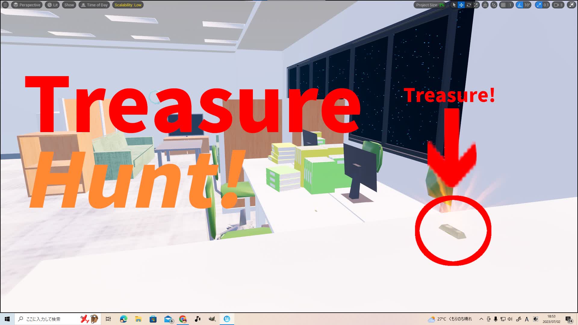 Treasure Hunt in the Office!