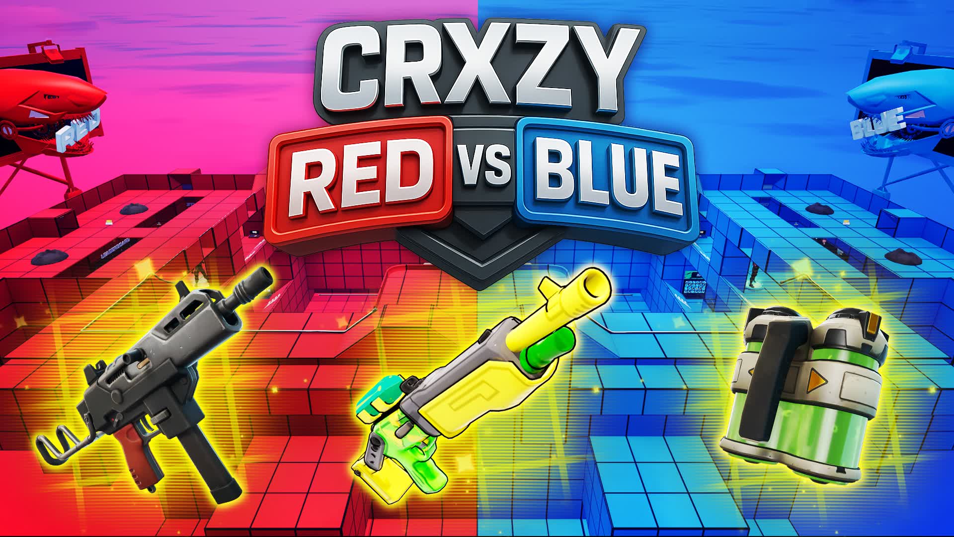 CRXZY RED VS BLUE 🔴🔵