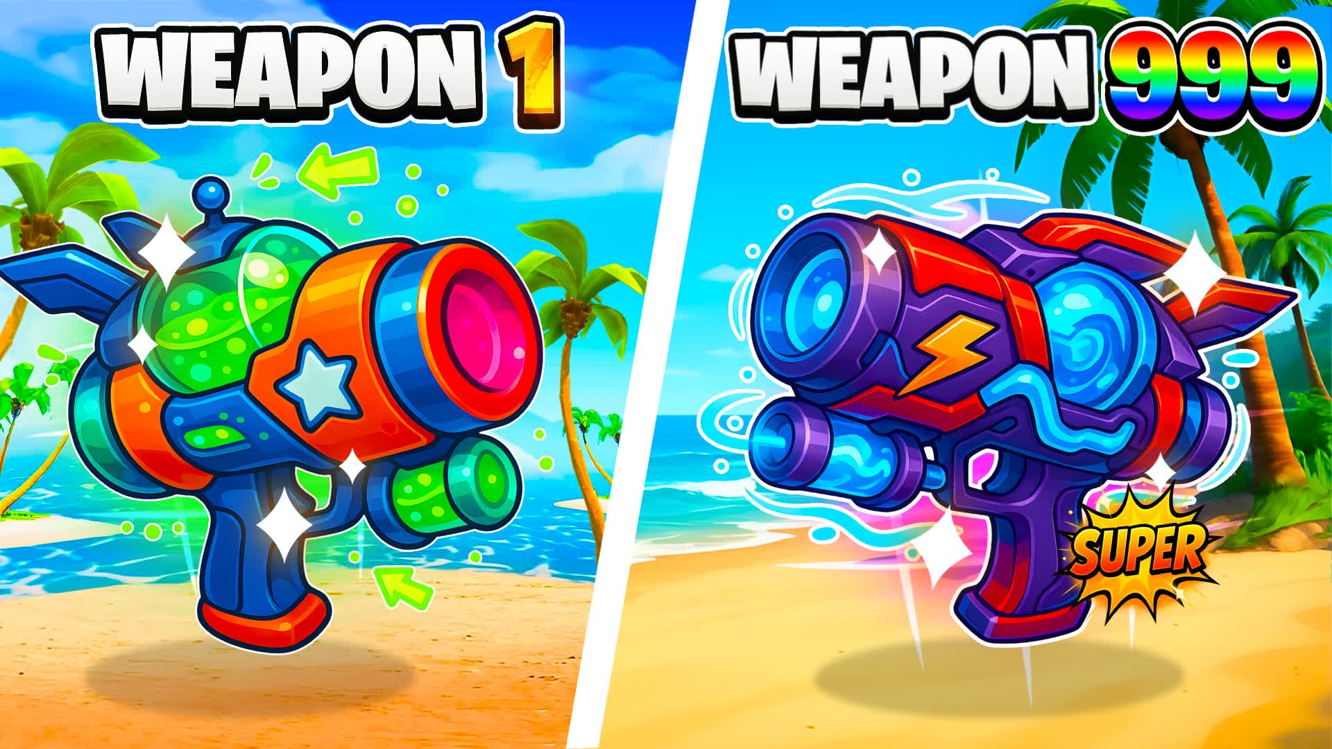 MEGA SHARK GUN GAME 🎯 ONE SHOT HERO