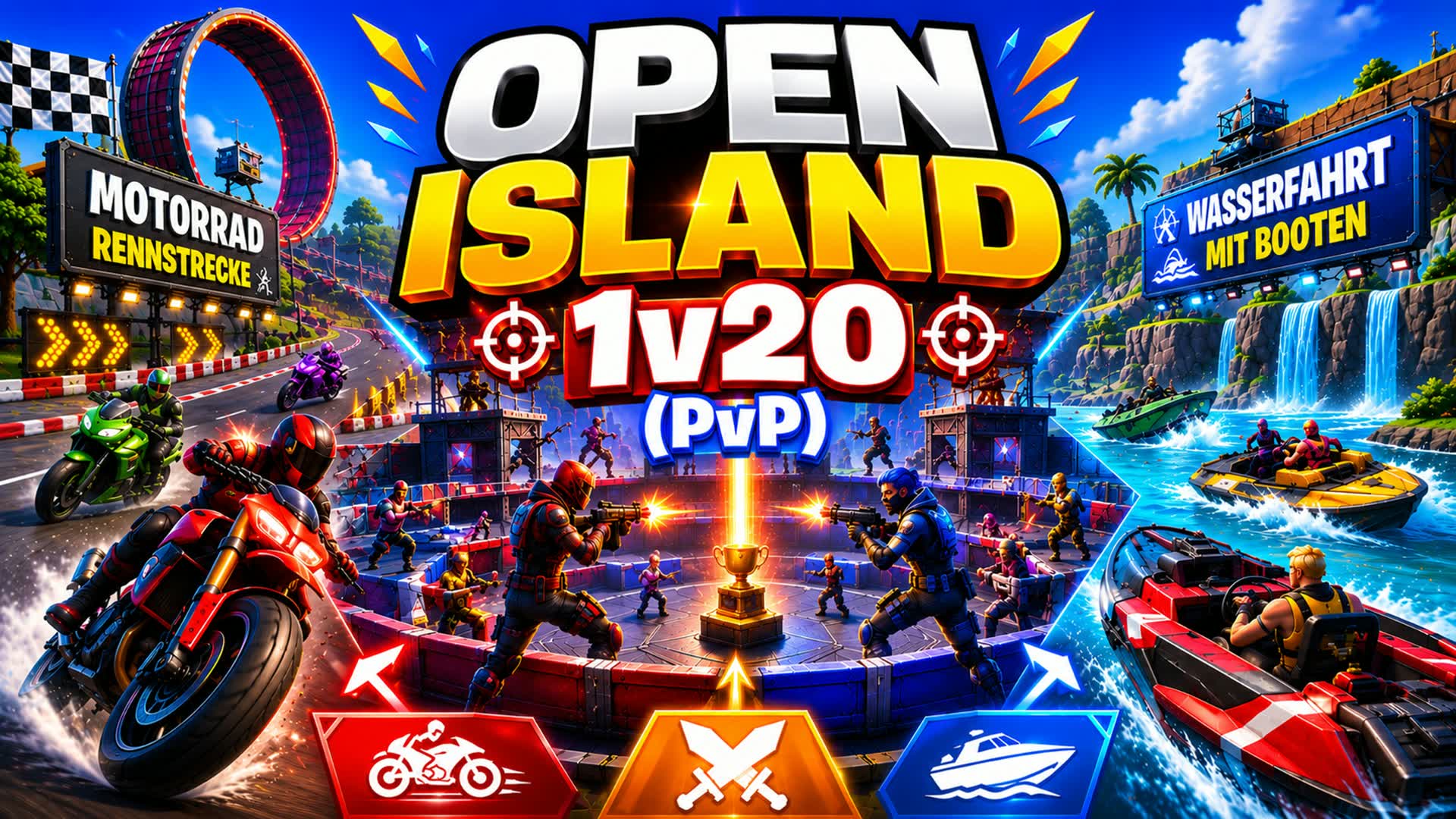 Open Island 1v20 [PvP]