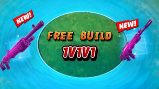 🥇🏆 FREE BUILD 1V1V1 推し