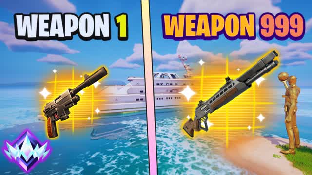 🌊THE YATCH GUN GAME🌊 NEW WEAPONS 🔫