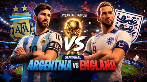 ENGLAND vs ARGENTINA WORLD CUP SEMIFINAL