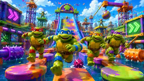 🍕 TMNT HEROES 🥷 MEGA BATTLE