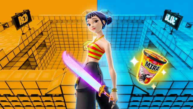 NEW DEMON HUNTER👹RED VS BLUE🔴🔵