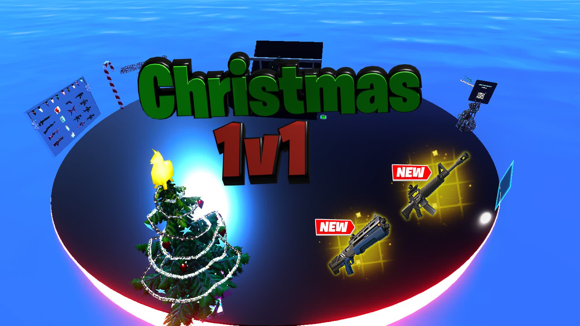 Christmas 1v1 BuildFights (200 Pumps)