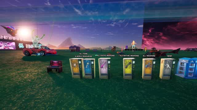 UEFN ALL WEAPONS ITEMS & VEHICLES