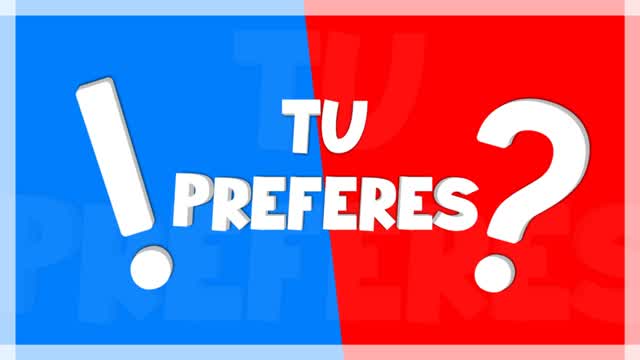 Capture 1 – TU PRÉFÈRES RAP ET ?
