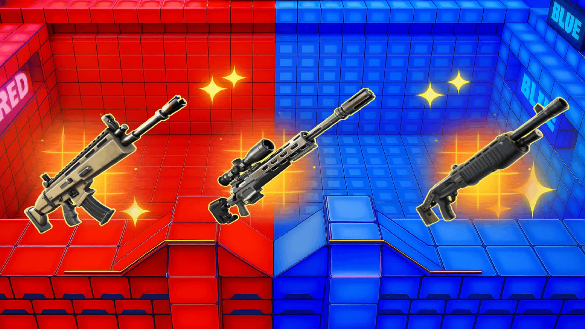 ROJO VS AZUL 🔴🔵