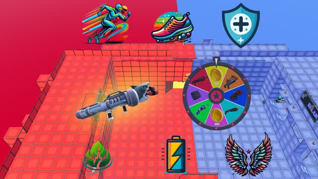 ⚡ Superpower Red vs Blue 🔴🔵