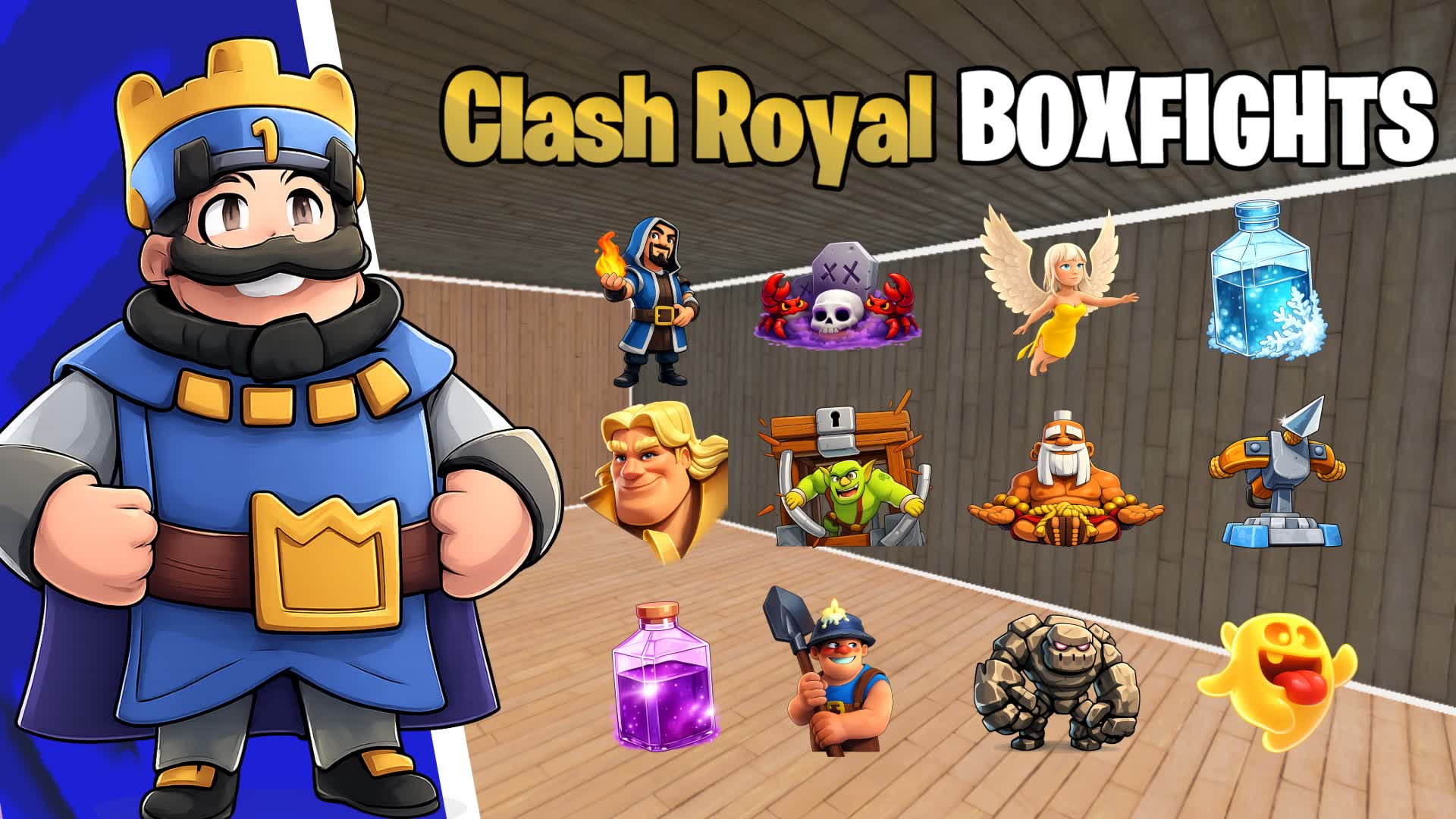 🦸 クラッシュ・ロイヤル・ボックスファイト 📦