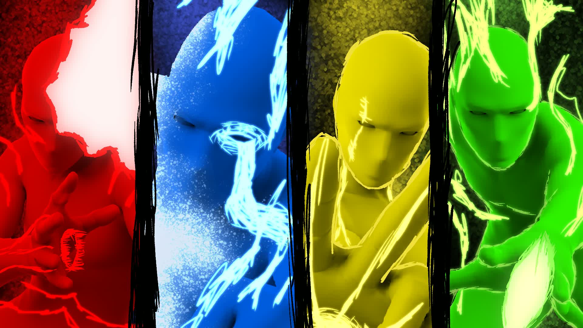 MYTHIC ONLY: RED v BLUE v YELLOW v GREEN