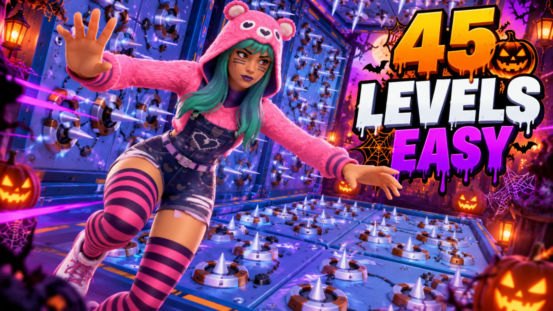 45 LEVELS EASY DEATHRUN