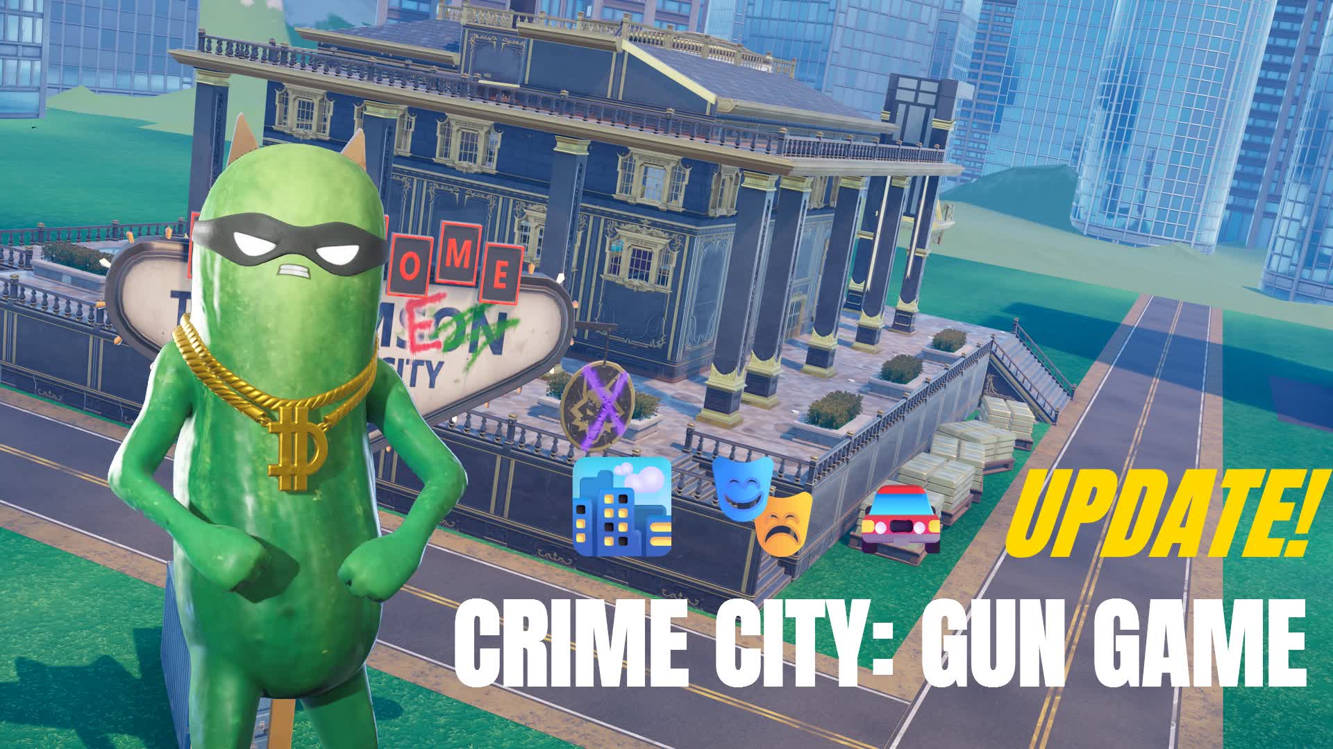 CRIME CITY: One Shot Gun Game 🏙️🎭