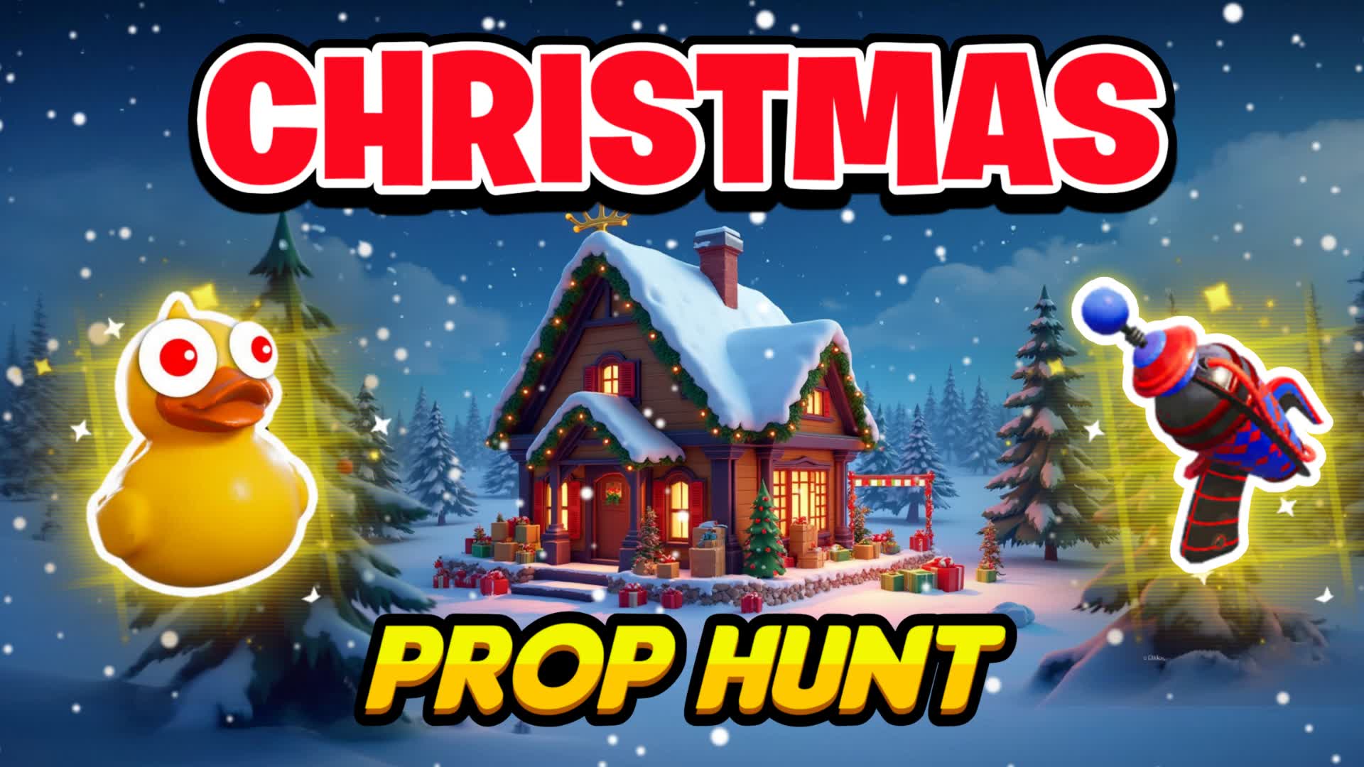CHRISTMAS HOUSE PROP HUNT 🎄 WINTER