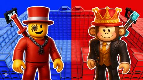 GLOW RED VS BLUE 🔴🔵 SAMMY VS JANDEL