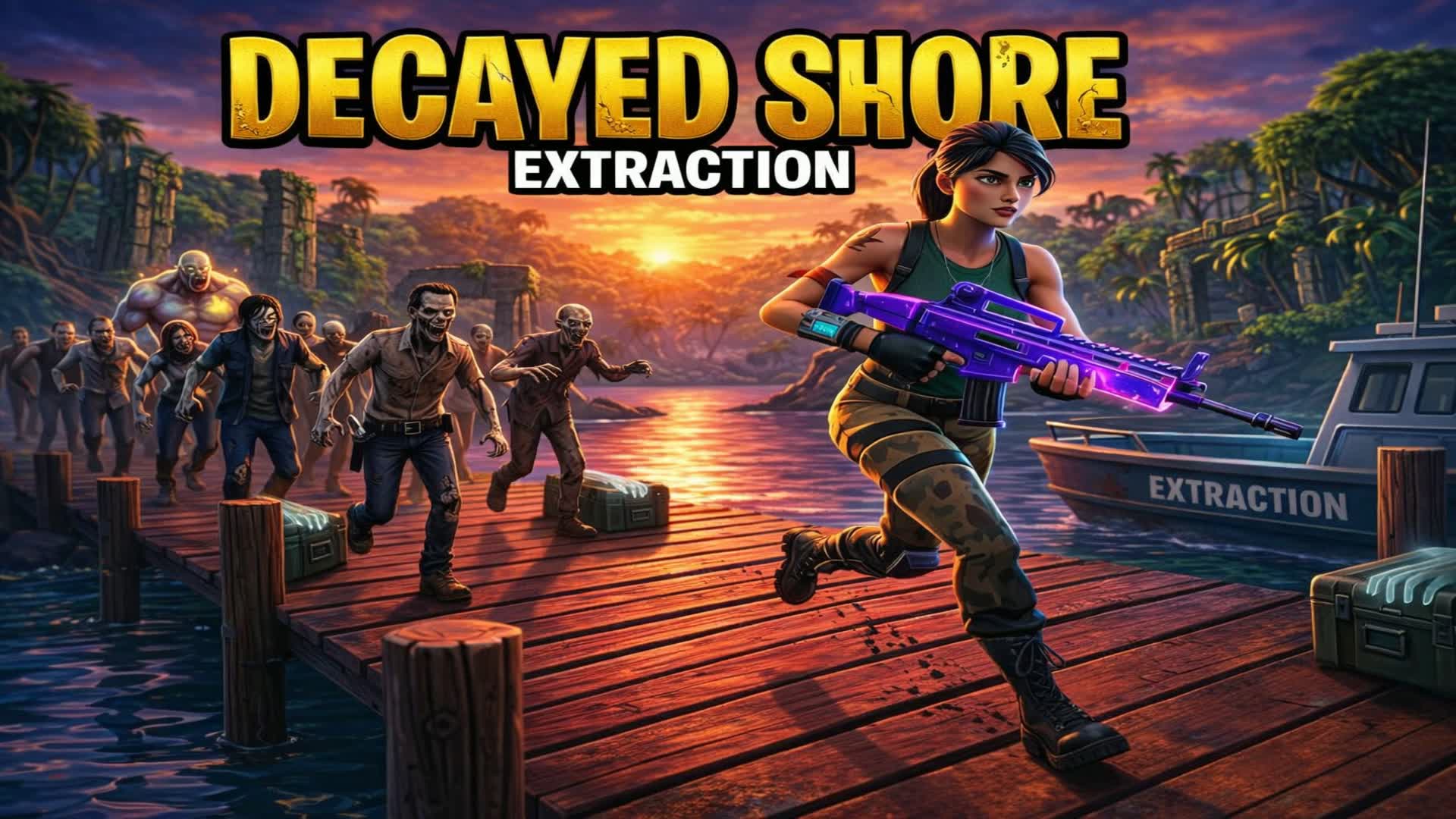 🏝️ ゾンビアイランド（オープンワールド）🧟