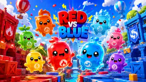 RED vs BLUE 🚀 Champion Battle Zone