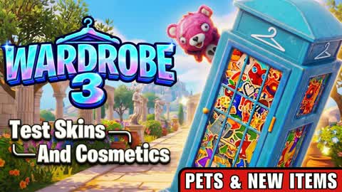 WARDROBE 3 👕 TEST SKINS, OUTFIT, LOCKER