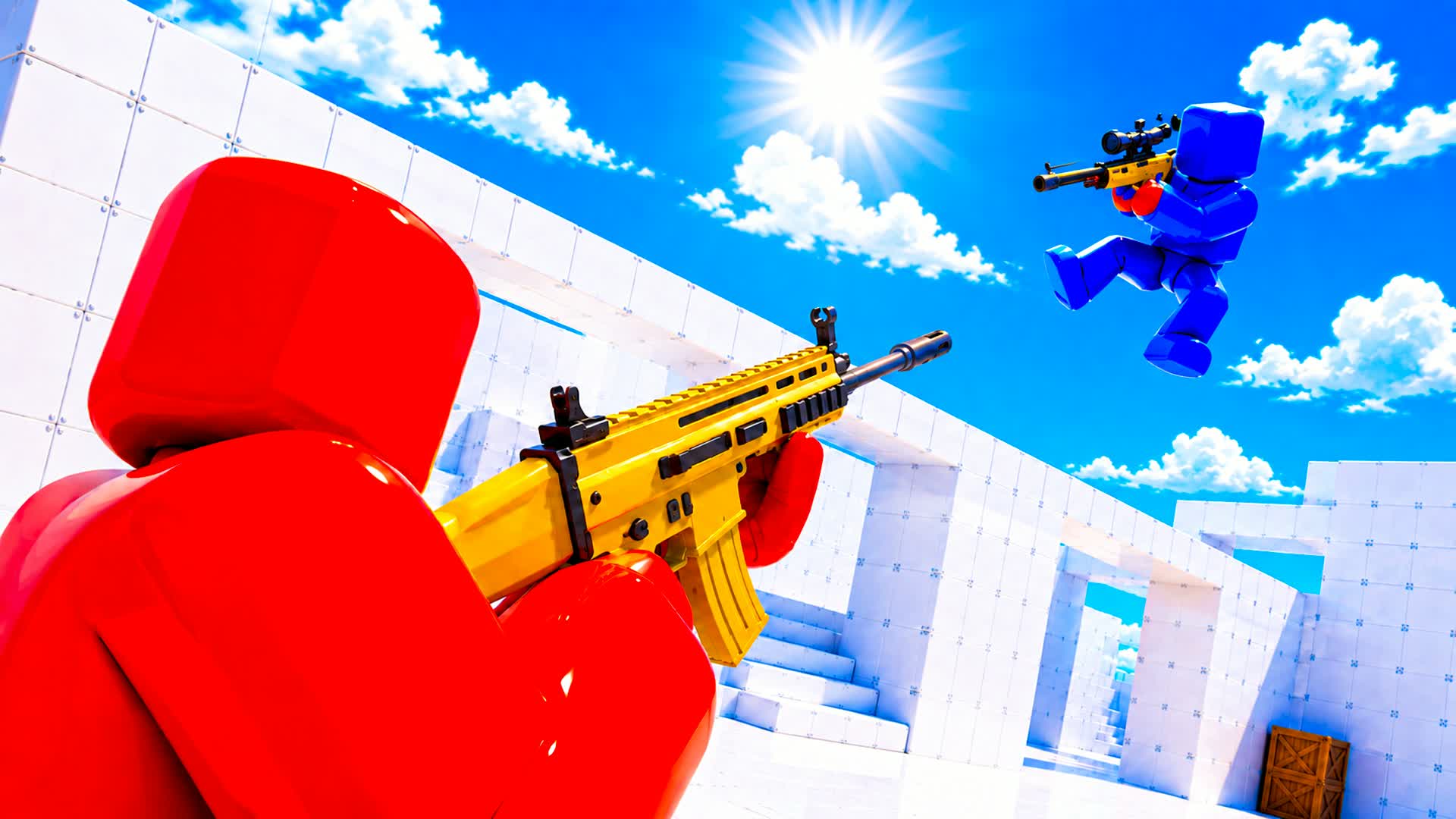 RVB RED VS BLUE CRAZY