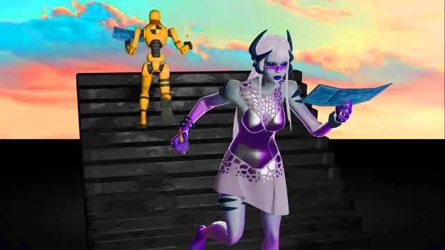 Competitive 1v1 Build Fight