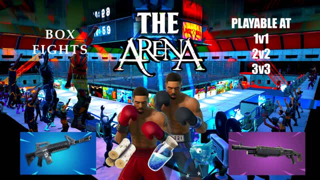 📦💪THE ARENA BOX FIGHTS (1v1 - 3v3)📦💪