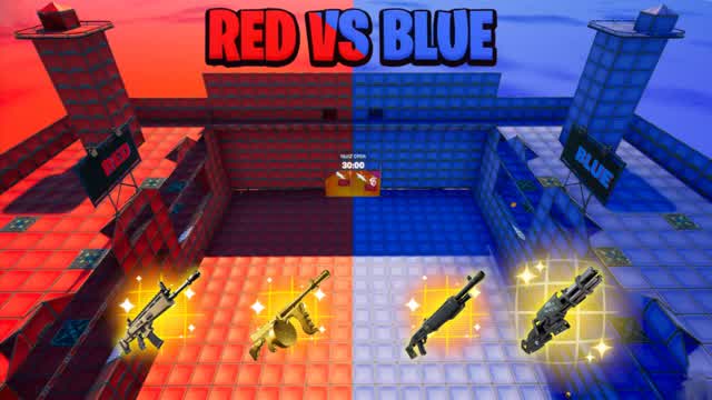 MEGA INSANE! 🔴 RED VS BLUE 🔵