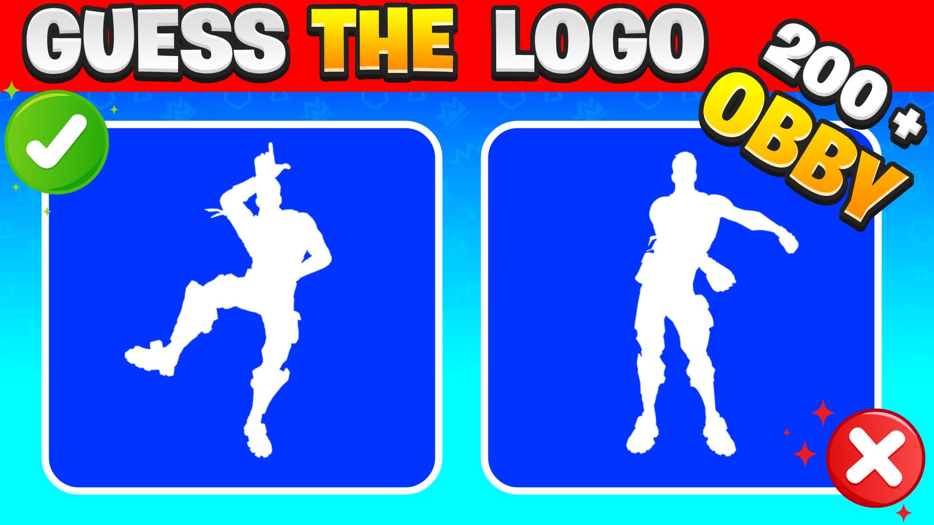 GUESS THE LOGO PARKOUR 🎭 FASHION SHOW🎵